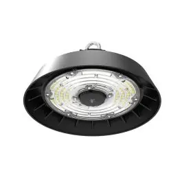 Bestseller | LED highbay ALBIOR Stål sort 100W 17000lm 90D - 757 kold hvid IP65 - Med Bevægelses- og lyssensor