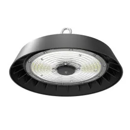 LED highbay ALBIOR Stål sort 150W 25500lm 90D - 740 kold hvid IP65 - Med Bevægelses- og lyssensor - Så længe lager haves