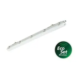 Philips LED Vandtæt Lysrender Ledinaire EcoSet 35W 4800lm - 840 Kold Hvid 120cm - Erstatter 2x36W - Tilgængelig nu