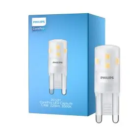 Tryg betaling - Philips CorePro LED Capsule G9 Matt 1.9W 220lm - 830 Varm Hvid Erstatter 25W