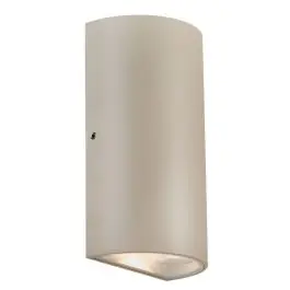 Nordlux Rold Vægbelysning Metal Brun Up & Down 10.5W 350lm - 830 Varm Hvid | Nyt produkt