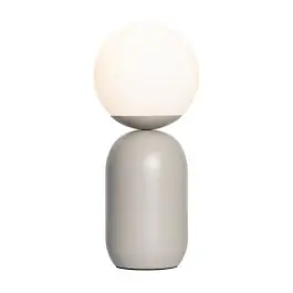 Toppris - Nordlux Bordlampe Notti Metal Grå Egnet til 1x E14