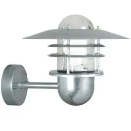 Toppris | Nordlux Agger Vægbelysning Brushed Aluminium Egnet til 1x E27