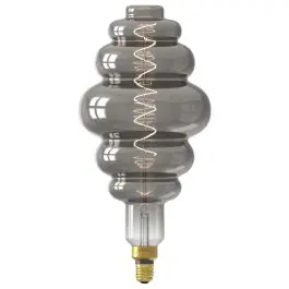 Populært produkt - Calex XXL Paris Titanium LED E27 Filament 6W 80lm- 818 Ekstra Varm Hvid Dæmpbar