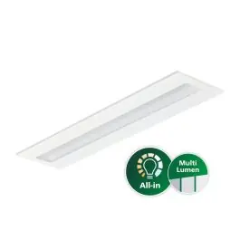 Topprodukt - Philips LED Panel CoreLine RC136B G4 23W/38.5W 4500lm/6000lm - 840 Kold Hvid 120x30cm - UGR