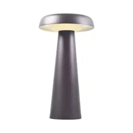 DFTP by Nordlux Bordlampe Arcello Metal Grå - 2.8W 300lm - 827 Ekstra Varm Hvid IP54 | Kundernes favoritter