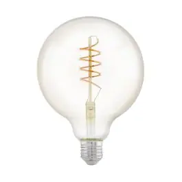 Eglo LED Globe E27 Filament Rav 4W 270lm - 822 Ekstra Varm Hvid 3-Trin Dæmpbar - Erstatter 25W - Premium kvalitet