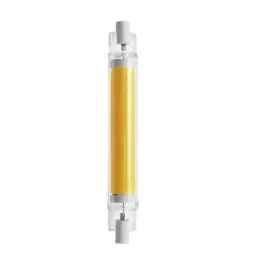 Eglo LED R7s 118mm Klar 8W 806lm - 827 Ekstra Varm Hvid Dæmpbar - Erstatter 60W - Bedst sælgende
