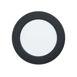 Eglo Forsænket Spot Fueva 6 Plast Sort 6.3W 720lm - 827-840-865 CCT - Anbefalet valg