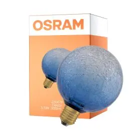 Anbefalet valg | Osram Decor LED Lamp Blå Glas E27 3.5W 300lm - 827 Ekstra Varm Hvid Erstatter 25W