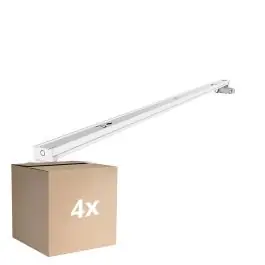 Fordelspakke 4x Noxion Lysrender Click V2 LED T8 Egnet til 2x 150cm LED Lysrør - Bestil direkte