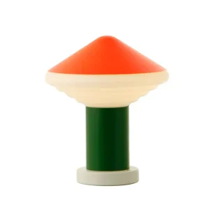 Whipped Portable Table Lamp, luminous orange fra LEO Objects - Spar mere
