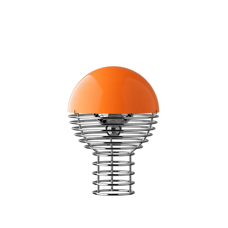 Wire portable bordlampe, Ø18 af Verner Panton - Tilbudspris
