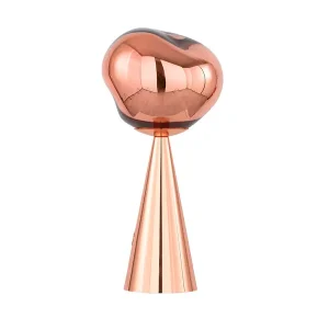 Begrænset lager - Melt Portable Bordlampe, copper fra Tom Dixon