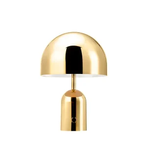 Høj kvalitet - Bell Portable Bordlampe, gold fra Tom Dixon
