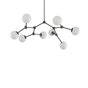Premium kvalitet | Drop Bulp Chandelier, mini grey fra 101 Copenhagen