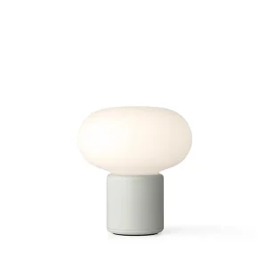 Nem betaling - Karl-Johan portable bordlampe, Light Grey fra New Works
