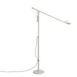 Fifty-Fifty Gulvlampe, ash grey fra Hay - Bedst sælgende