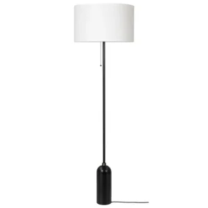 Gravity Gulvlampe, hvid skærm fra GUBI | Kampagnepris