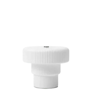 Ripple Portable Lamp White fra Ferm Living - Klar til afsendelse