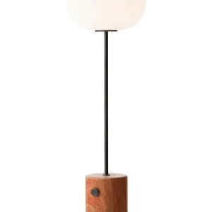 JWDA Floor Lamp, red travertine stone fra Audo Copenhagen | Køb nu
