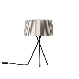 Tripode Bordlampe, bretona stripe fra Santa and Cole - Tilgængelig nu