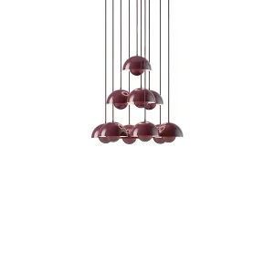 Flowerpot Chandelier VP10, 10 pendants reversed fra &Tradition - Direkte fra producenten