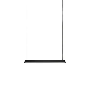 Linear Pendant Lamp 87,2 cm, black fra Muuto - Tilbud