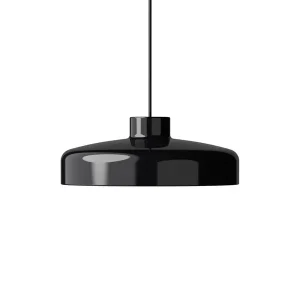 Lacquer pendant medium, black fra Nine - Sikker betaling