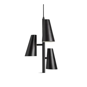 Cono Pendant w. 3 Shades fra Woud | Høj kvalitet