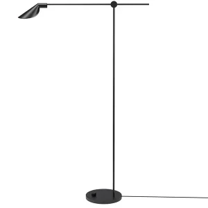 Nu tilgængelig | MS011 Gulvlampe, sort PVD fra Fritz Hansen
