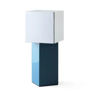 Bestil direkte - Pivot Portable Lamp, blue silver fra &Tradition
