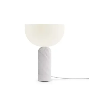 Populær - Kizu Bordlampe Small, White Marble fra New Works