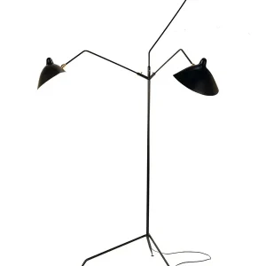 Standing Lamp w/3 Heads/Arms af Serge Mouille | Tilbud