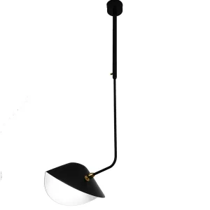 Kun i begrænset tid | Ceiling Lamp Bookshelves Curved af Serge Mouille