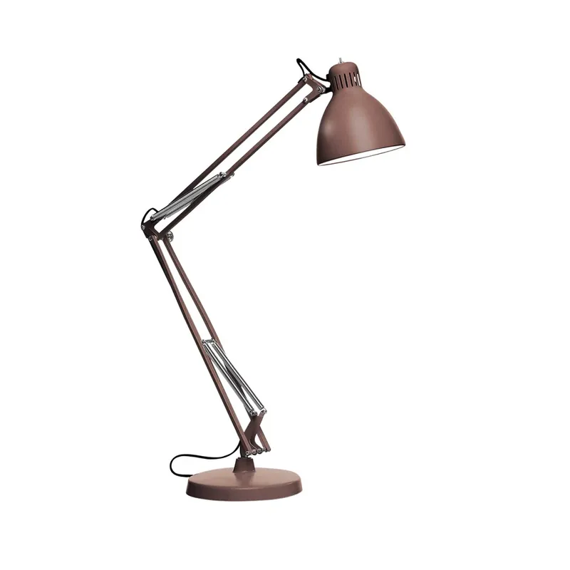 Tilgængelig nu - JJ Small T LED rustbrun Bordlampe m/ base