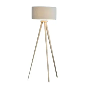 Bedste pris - Nitra Gulvlampe 142 cm Grå - Belysning