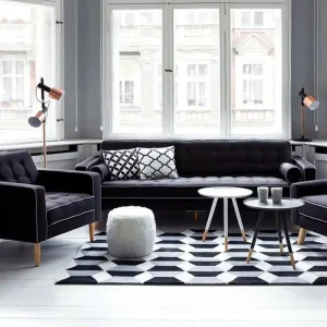 Topprodukt | Owens gulvlampe 130 cm Sort - Belysning