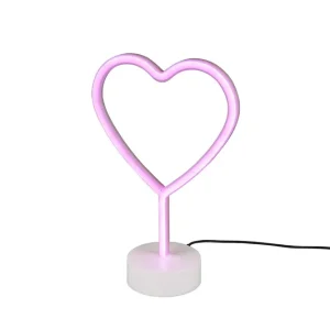Gå ikke glip af tilbuddet - Trio Lighting Trio Lighting Heart LED bordlampe hvid - Belysning