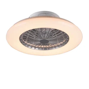 Trio Lighting Trio Lighting Stralsund LED loft/væg ventilator hvid - Belysning - Skynd dig