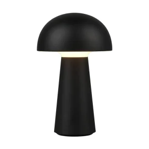 Trio Lighting Trio Lighting Lennon LED bordlampe sort genopladelig - Have - Høj kvalitet