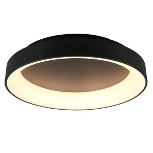 Eftertragtet - Trio Lighting Trio Lighting Girona LED plafond 60cm matsort Matsort - Belysning