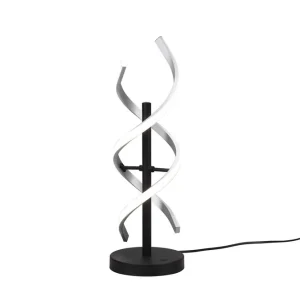 Trio Lighting Trio Lighting Sequence LED bordlampe børstet aluminium/matsort Trio Lighting - Belysning | Ny vare