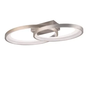Trio Lighting Trio Lighting Malaga LED Loftlampe Børstet Stål - Belysning - Tidsbegrænset