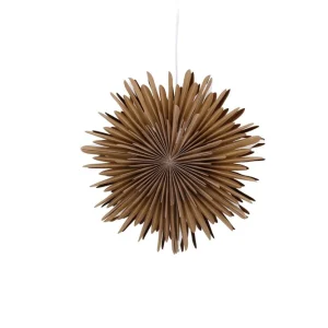 Venture Home Sälen Adventsstjerne / Julelampe 35 cm Brun - Belysning | Så længe lager haves