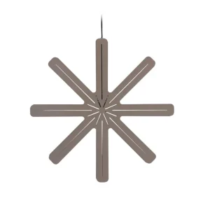 Venture Home Säfsen Adventsstjerne / Julelampe 60 cm Mokka - Belysning - Næsten udsolgt