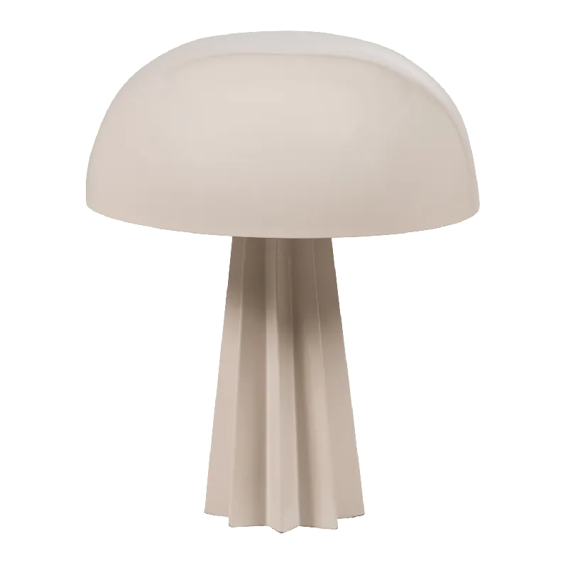 WOOOD Bordlampe Virel 29 cm Lysegrå - Belysning | Superpris