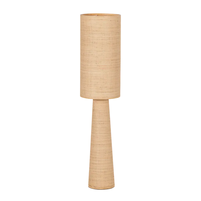 Ny på lager | WOOOD Gulvlampe Syro 130 cm Natur - Belysning