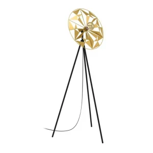 Eglo Gulvlampe Eglo Castanuelo Sort/Guld - Belysning | Tidsbegrænset