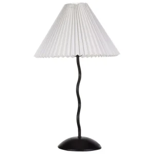 Tilbudspris | Montecristo Bordlampe 49 cm E27 Sort/Hvid - Belysning